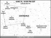 Omega Centauri Finding Chart (click to enlarge)